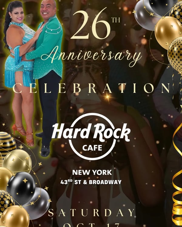 26th Anniversary Celebration - Poster del evento