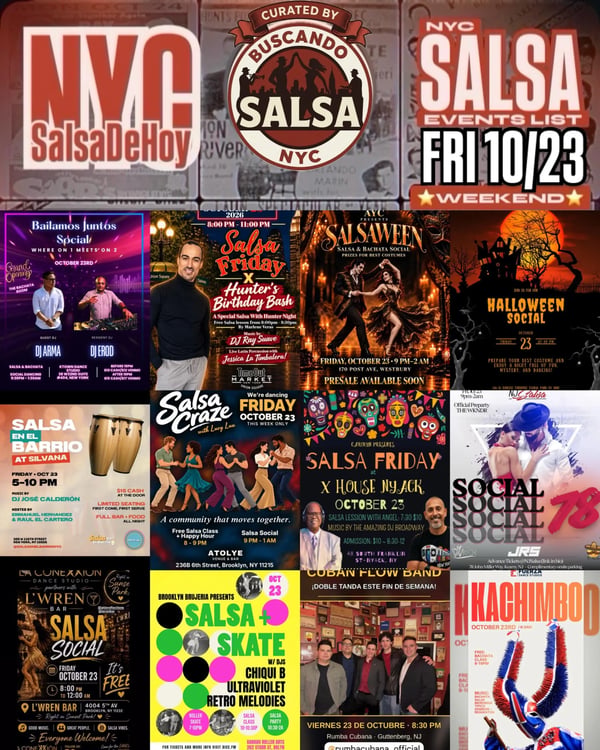 Bailamos juntos social - Event poster