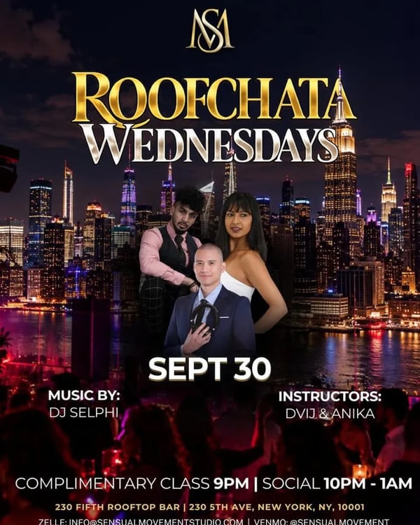 Roochata Wednesdays - Poster del evento