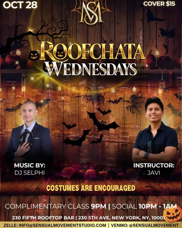 Roofchata Wednesdays - Poster del evento