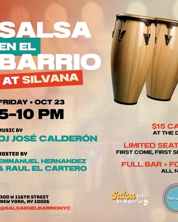 Salsa en El Barrio at Silvana