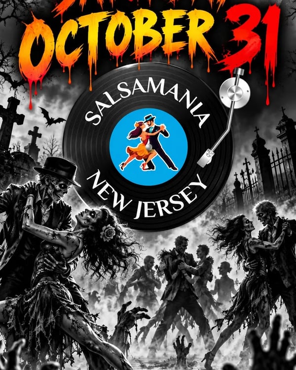 Salsamania New Jersey - Event poster