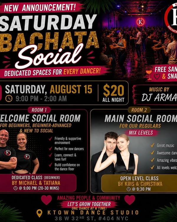 Saturday Bachata Social