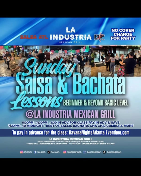 Sunday Havana Nights - Poster del evento