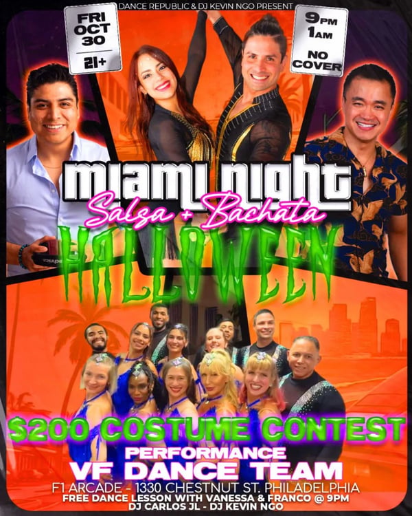 Miami Night - Event poster