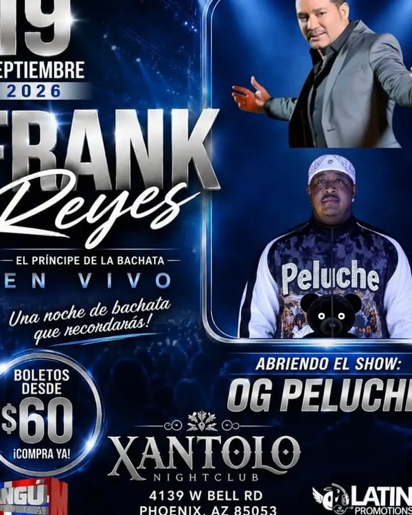 Frank Reyes en vivo – Una noche de bachata que no olvidarás