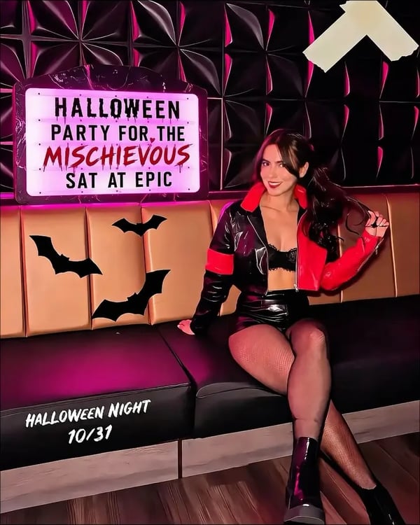 Halloween party for the mischievous - Poster del evento