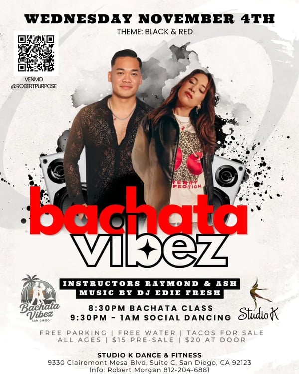 Bachata Vibez - Poster del evento