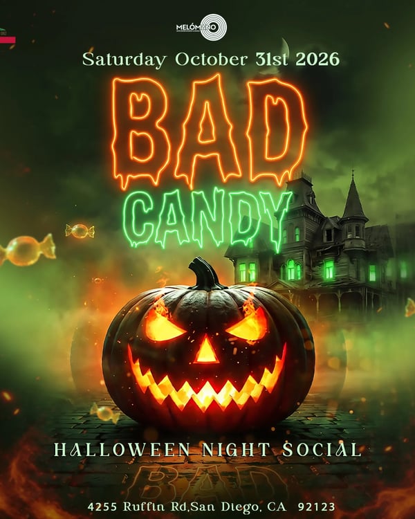 Bad Candy - Event poster