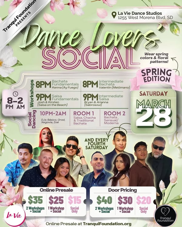Dance Lovers Social: Spring Edition