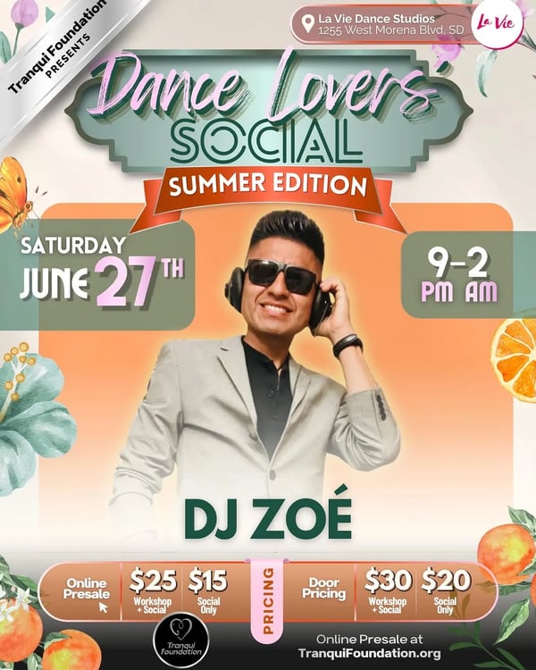 Dance Lovers Social: Summer Edition