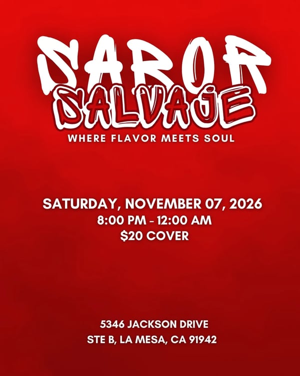 Sabor salvaje - Poster del evento