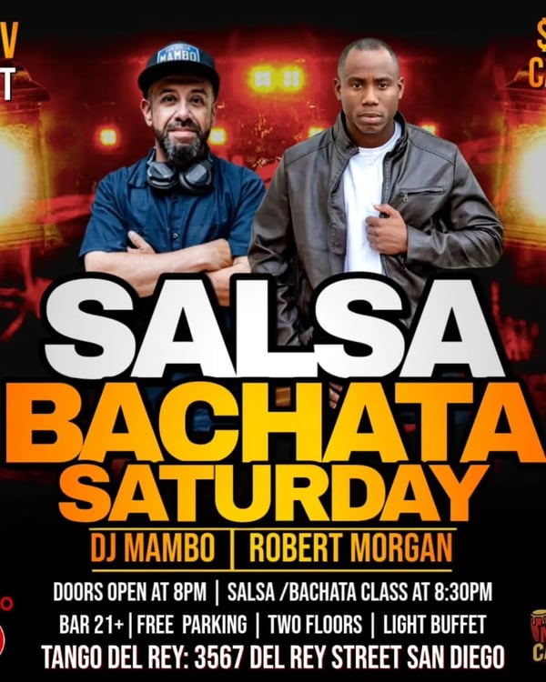 Salsa Bachata Saturday - Poster del evento