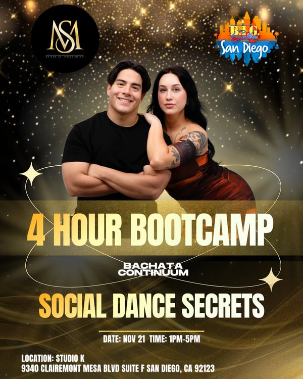 Social Dance Secrets - Poster del evento