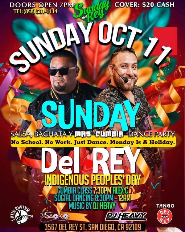 Sunday del Rey - Poster del evento