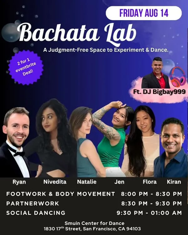 Bachata Lab - Poster del evento