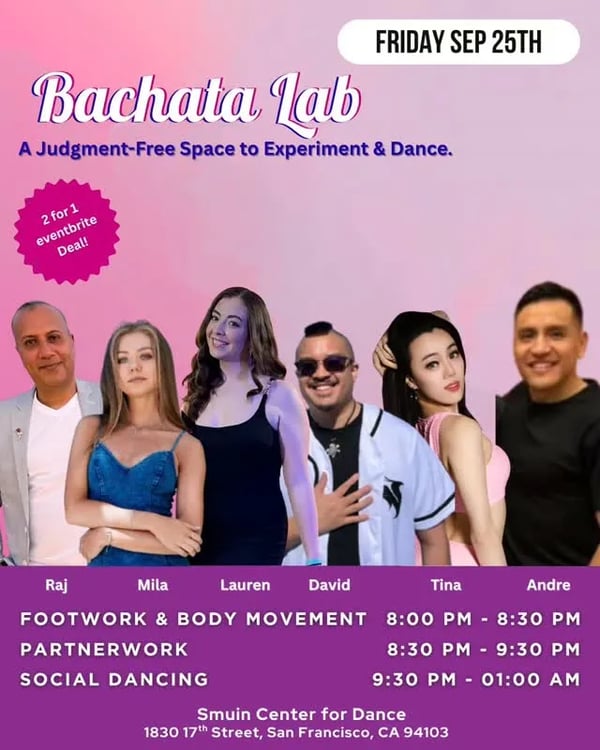 Bachata Lab - Poster del evento