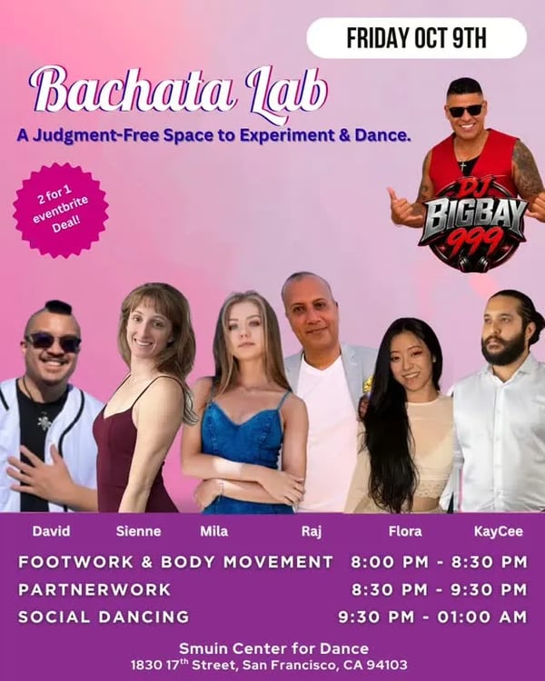 Bachata Lab - Poster del evento