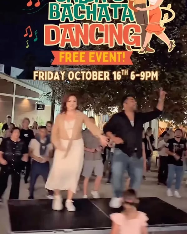 Salsa & Bachata Dancing - Event poster
