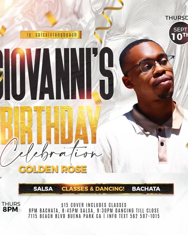 GIOVANNI'S BIRTHDAY Celebration