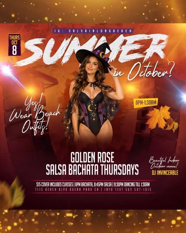 Summer in October? - Poster del evento