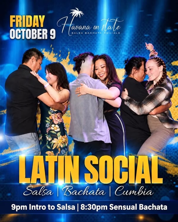 Havana on State Latin Social - Event poster