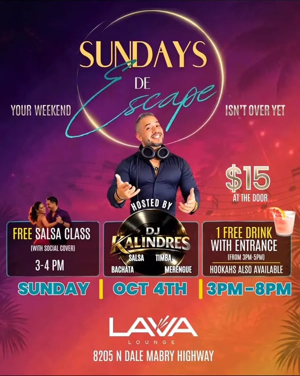 Sunday de Escape - Poster del evento