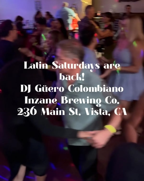 Latin Saturdays - Poster del evento