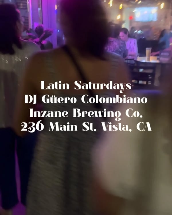 Latin Saturdays - Poster del evento