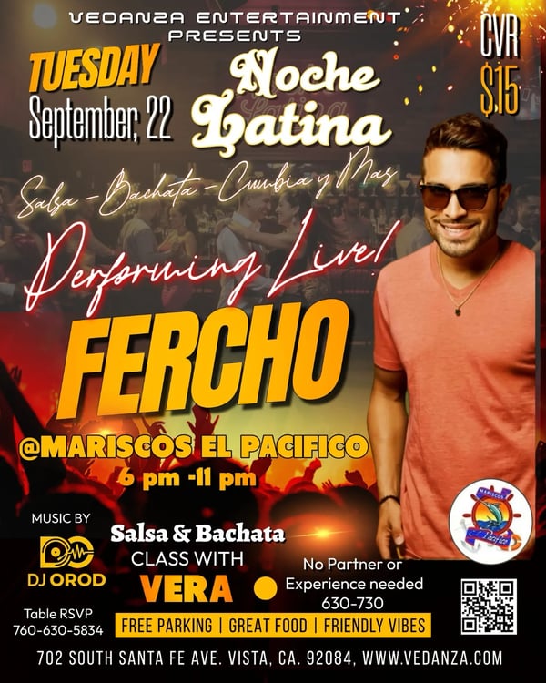 Noche Latina - Event poster