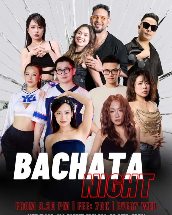 Bachata Night - Event poster