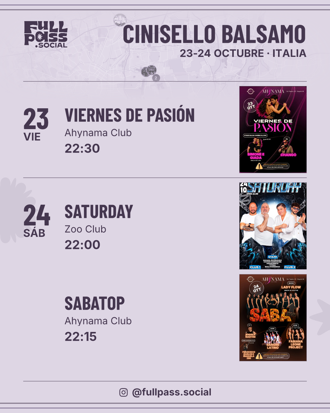 Eventos de salsa y bachata en Cinisello Balsamo
