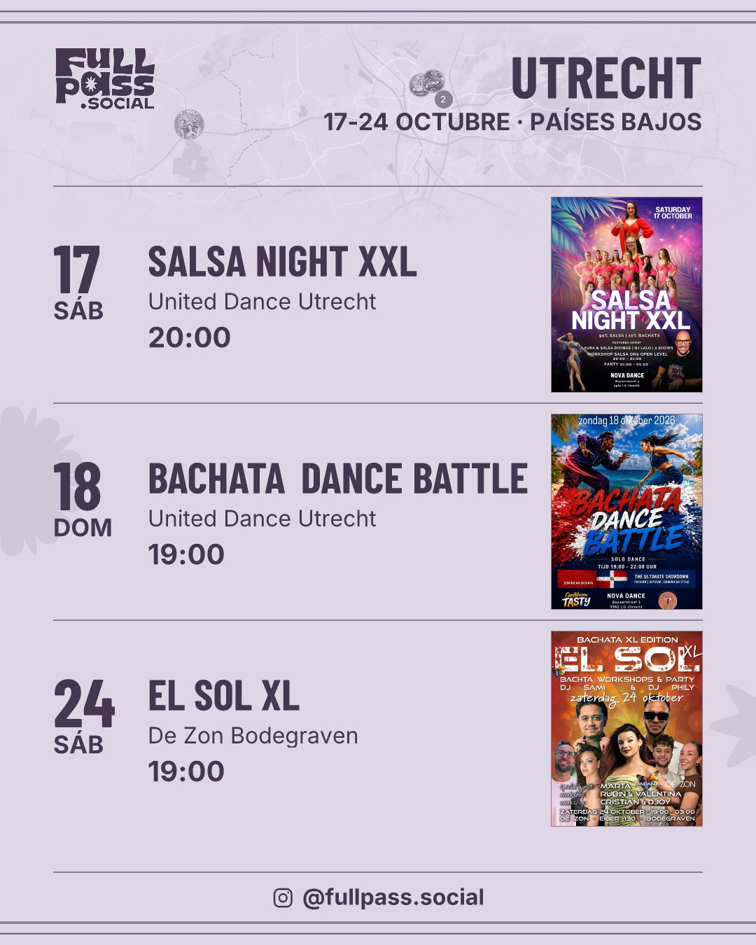 Eventos de salsa y bachata en Utrecht