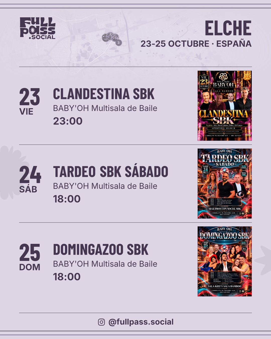 Eventos de salsa y bachata en Elche