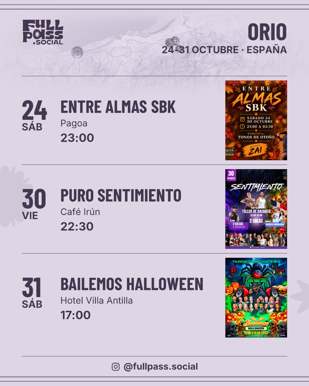 Eventos de salsa y bachata en Orio