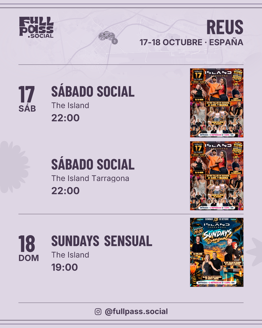 Eventos de salsa y bachata en Reus