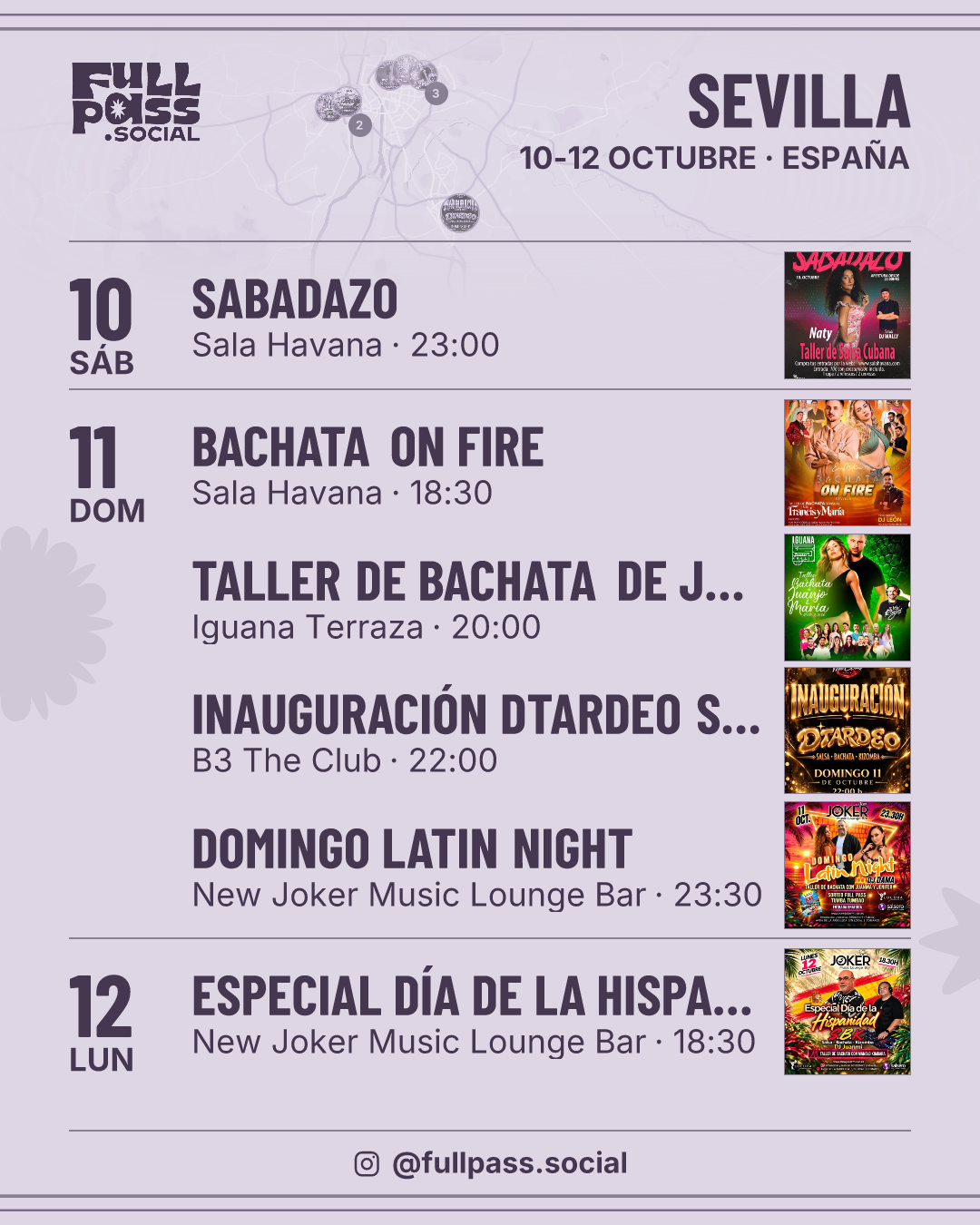 Dance events in Seville